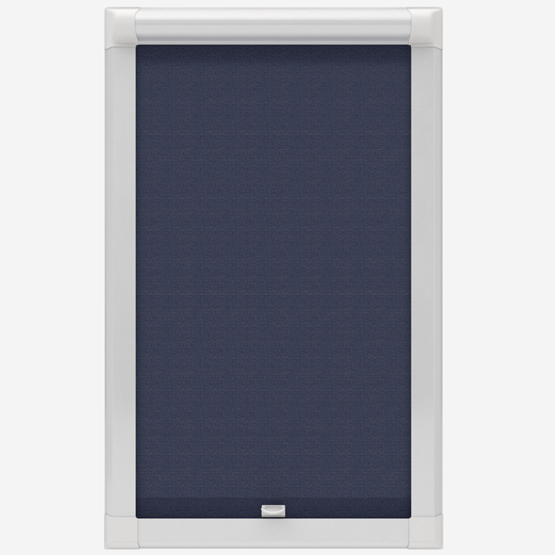 Deluxe Plain Indigo Perfect Fit Roller Blind