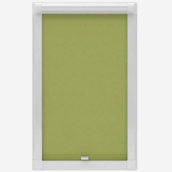 Deluxe Plain Lime Perfect Fit Roller Blind