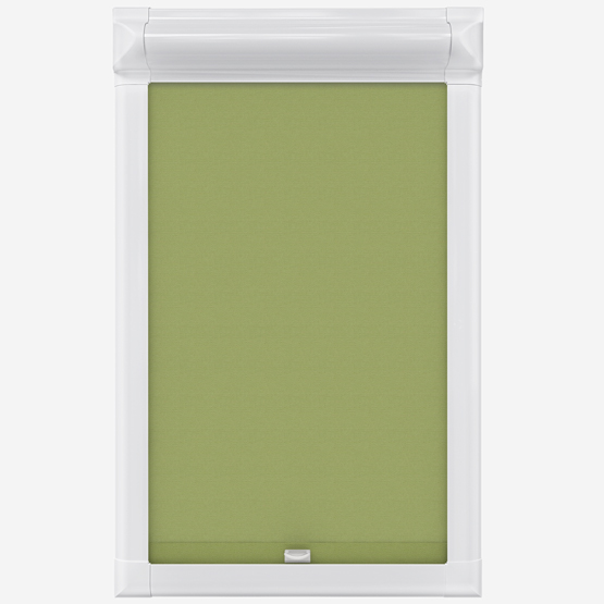 Deluxe Plain Lime Perfect Fit Roller Blind