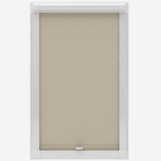 Deluxe Plain Natural Perfect Fit Roller Blind