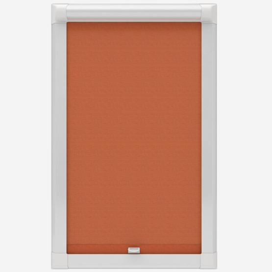 Deluxe Plain Orange Marmalade Perfect Fit Roller Blind