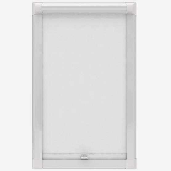 Deluxe Plain Porcelain White Perfect Fit Roller Blind