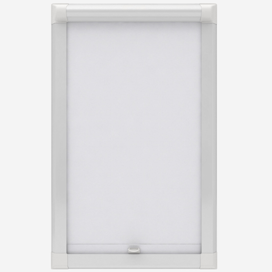 Deluxe Plain White Perfect Fit Roller Blind