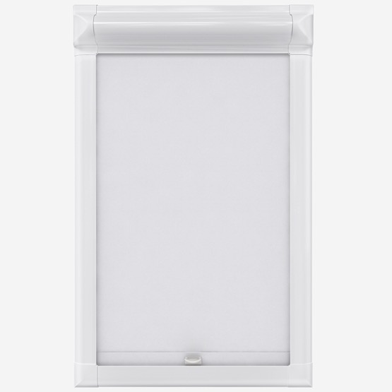 Deluxe Plain White Perfect Fit Roller Blind