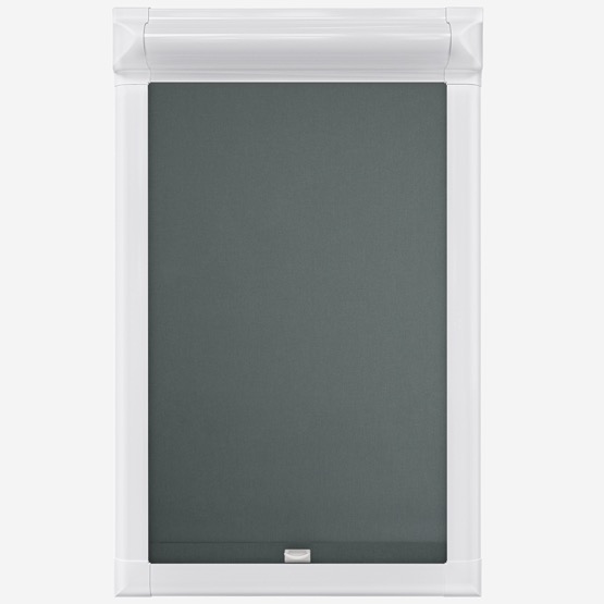Optima Blackout Anthracite Grey Perfect Fit Roller Blind
