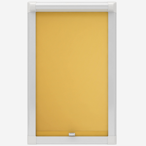 Optima Blackout Daffodil Yellow Perfect Fit Roller Blind