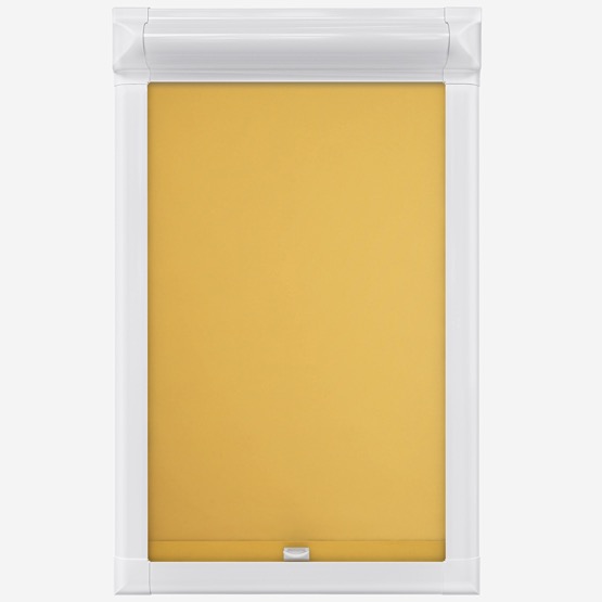 Optima Blackout Daffodil Yellow Perfect Fit Roller Blind