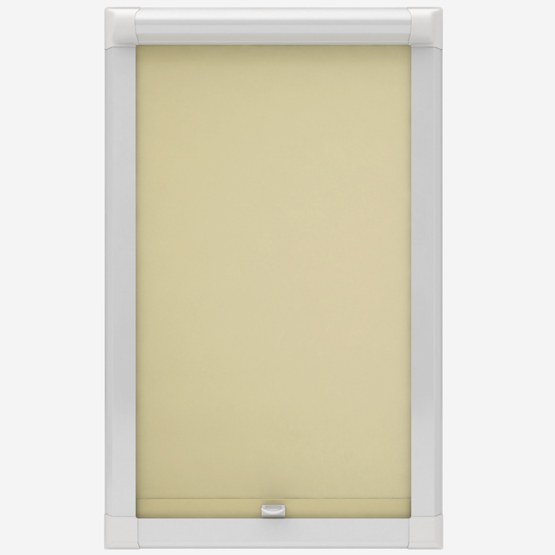 Optima Blackout Ivory Perfect Fit Roller Blind