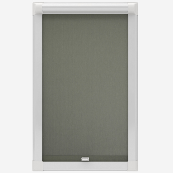 Optima Blackout Pewter Perfect Fit Roller Blind