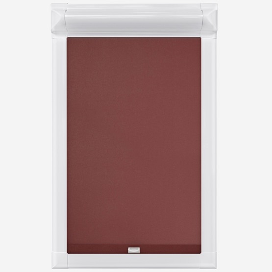 Optima Dimout Merlot Red Perfect Fit Roller Blind