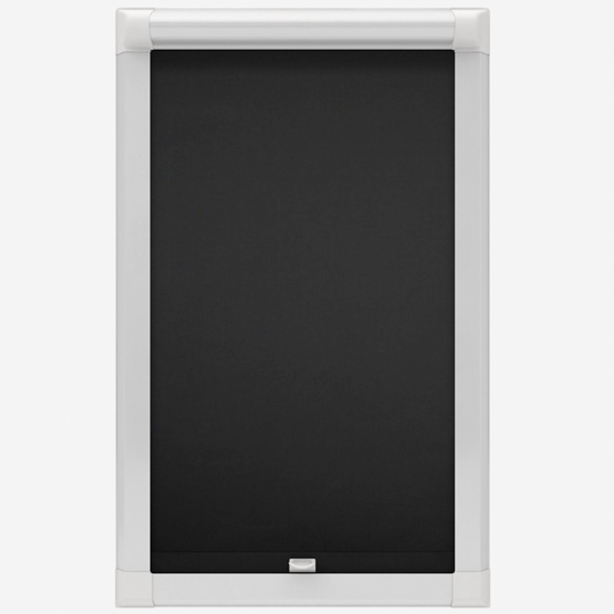 Spectrum Black Perfect Fit Roller Blind