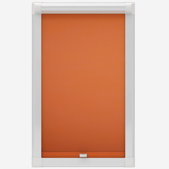 Spectrum Blackout Orange Perfect Fit Roller Blind