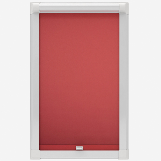 Spectrum Blackout Red Perfect Fit Roller Blind