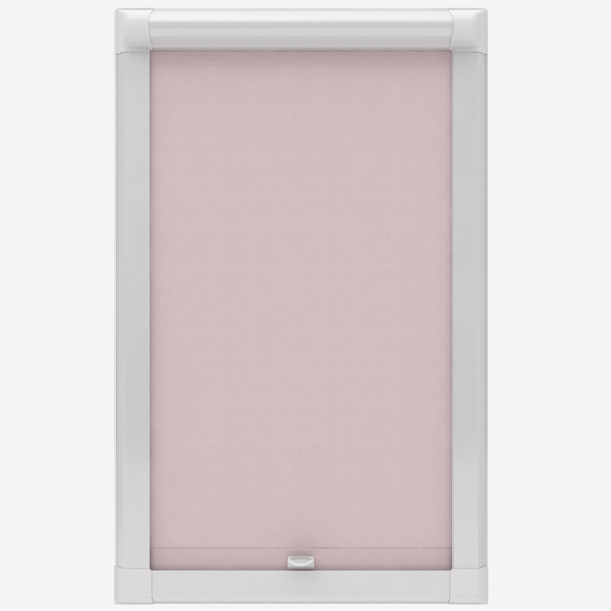Supreme Blackout Peony Pink Perfect Fit Roller Blind