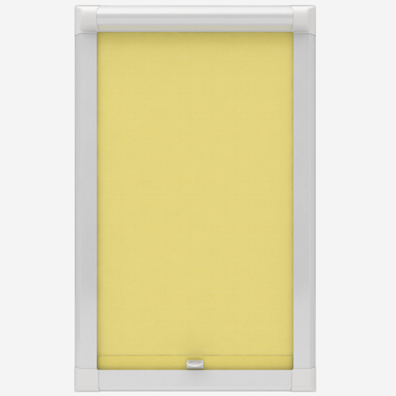 Supreme Blackout Primrose Yellow Perfect Fit Roller Blind
