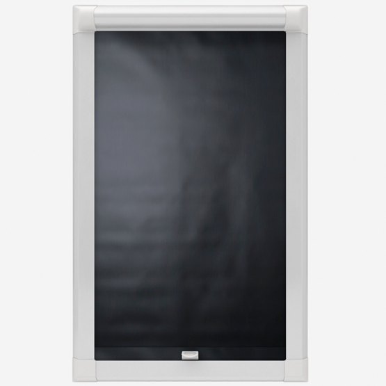 Aqualush Black Perfect Fit Roller Blind