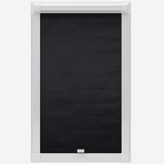 Whiston Black Perfect Fit Roller Blind