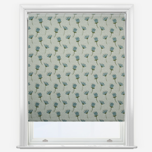 Emily Bond Cornflower Blue Roller Blind