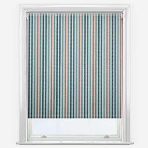 Emily Bond Cornish Stripe Blue Multi Roller Blind