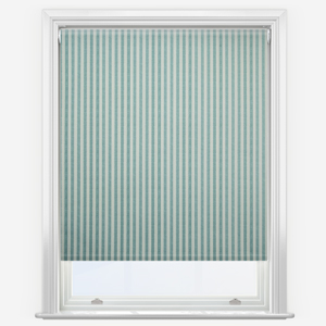Emily Bond Cornish Stripe Duck Egg Roller Blind