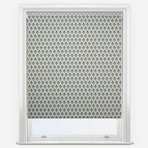 Emily Bond Hawthorn Indigo Roller Blind