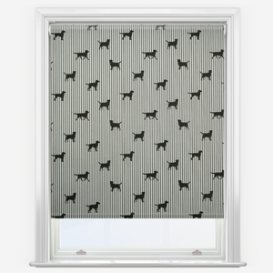 Emily Bond Marley Coal Roller Blind