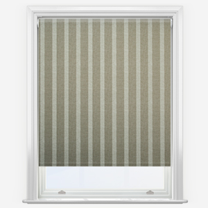 Emily Bond Parasol Stripe Taupe Roller Blind
