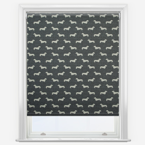 Emily Bond Peggy Smoke Roller Blind