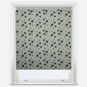 Emily Bond St Maws Indigo Roller Blind