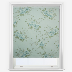 Shabby Chic by Rachel Ashwell Belle Hydrangea Duck Egg Roller Blind