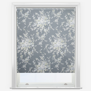 Shabby Chic by Rachel Ashwell Garden Floral Dusky Blue Roller Blind