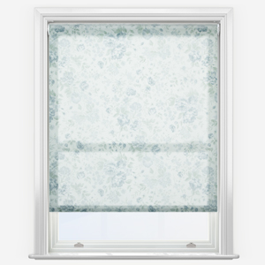 Shabby Chic by Rachel Ashwell Romantic Rose Sheer Blue Roller Blind