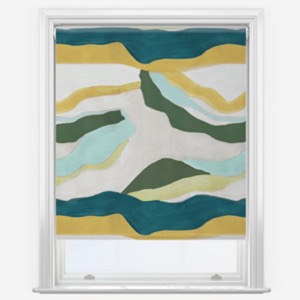 Sonova Studio Abstract Landscape Ocean Blue