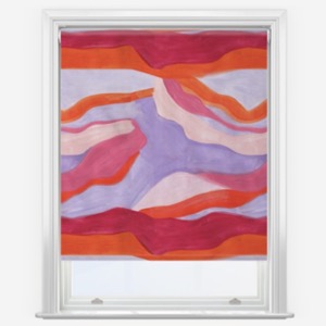 Sonova Studio Abstract Landscape Sandstorm Red