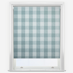 Sophie Allport Gingham Pale Blue Roller Blind