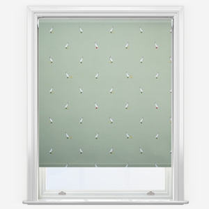 Sophie Allport Runner Duck Sage Green Roller Blind