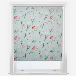 Sophie Allport Tulip Pale Grey Roller Blind