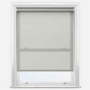 An image of Deluxe Plain Mist Grey Roller Blind
