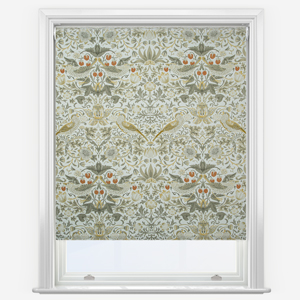 William Morris at Home Strawberry Thief Ochre Roller Blind