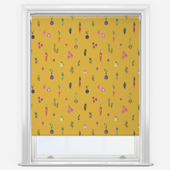Sonova Studio Allotment Mustard Roller Blind
