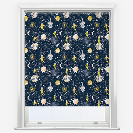 Sonova Studio Astronaut Midnight Blue Roller Blind