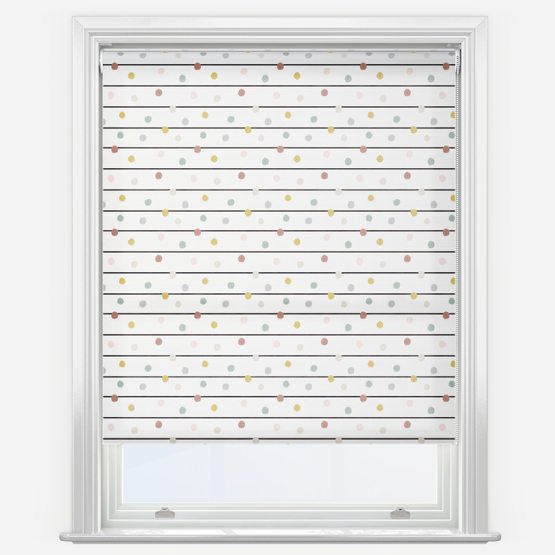 Sonova Studio Dotty Stripe Pastel Roller Blind