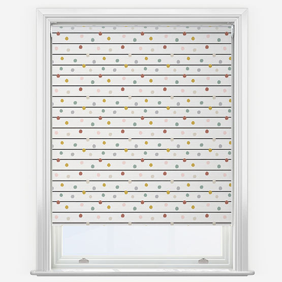 Sonova Studio Dotty Stripe Pastel Roller Blind