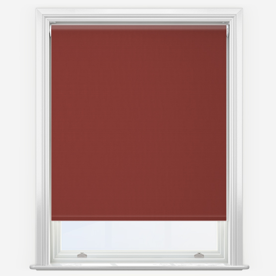 Sonova Studio Essenza Brick Red Roller Blind