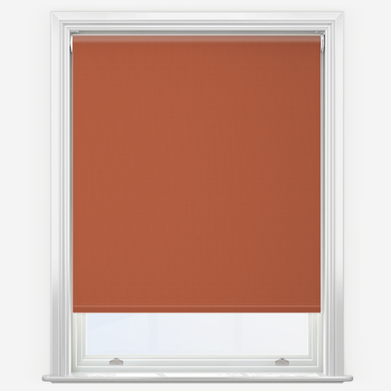 Sonova Studio Essenza Burnt Orange Roller Blind