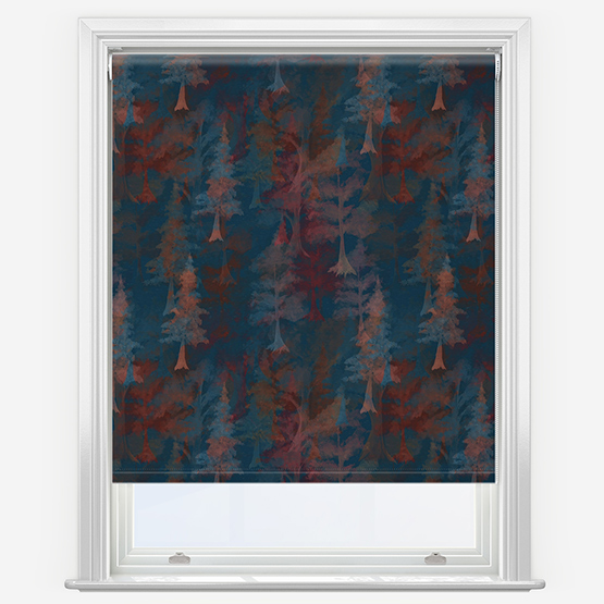 Sonova Studio Evergreen Burnt Orange Roller Blind