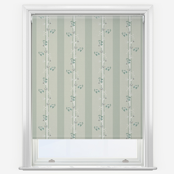 Sonova Studio Floral Cascade Sage Roller Blind