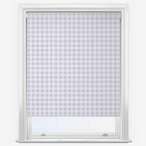 Sonova Studio Gingham Lilac Roller Blind