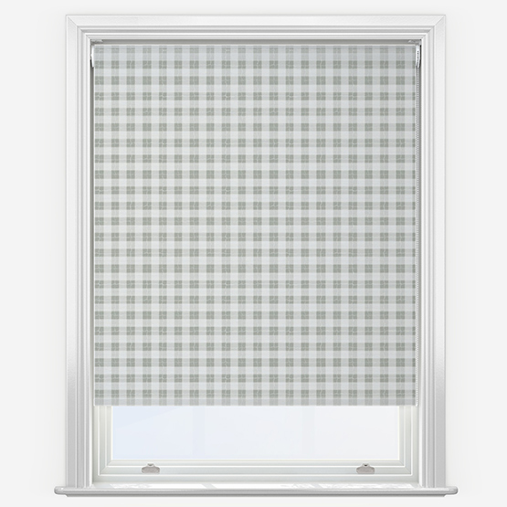 Sonova Studio Gingham Sage Roller Blind