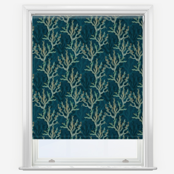 Sonova Studio Kelp Ocean Blue Roller Blind